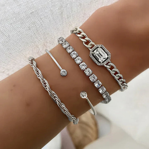 Domitia Calvina Gold Bracelet Set